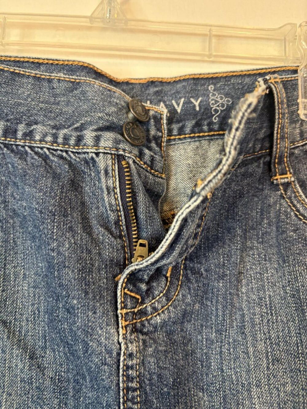Old Navy Denim jean skirt - Picture 4 of 8